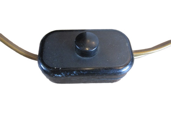 Image 1 of Dijkstra - Zeldzaam model - Space Age Design / MCM Vloerlamp met twee kappen
