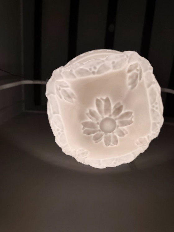 Image 1 of "Art Nouveau" ceiling lamp. Spain, 1930s.