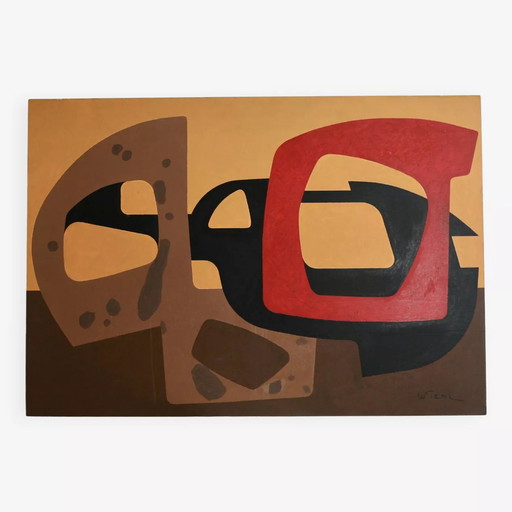 Tableau Formes Libres, Années 70