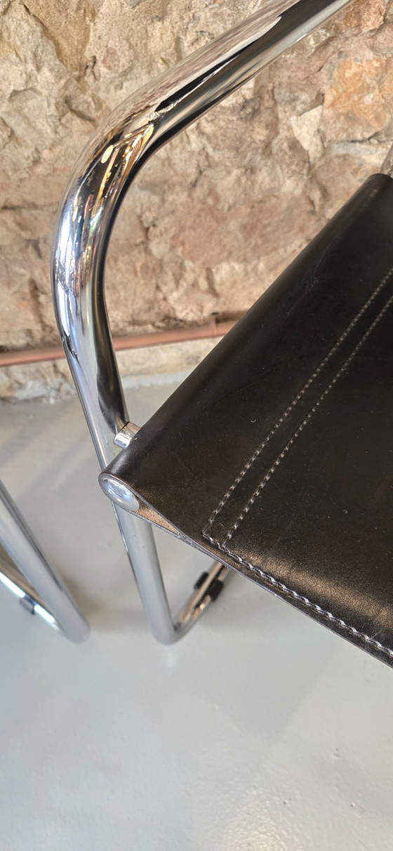 Image 1 of Mart STAM (1899-1986) - Paire de fauteuils Bauhaus S34 - 1970