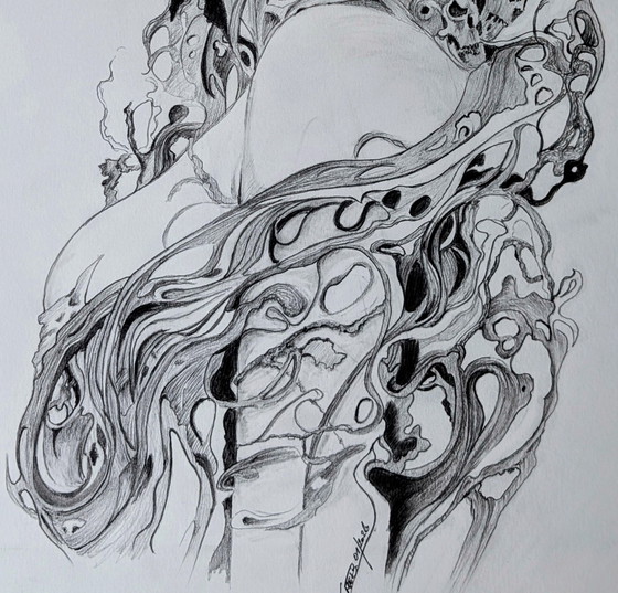 Original pencil drawing – Paintings & Drawings, Paper (photo 3 of 6)