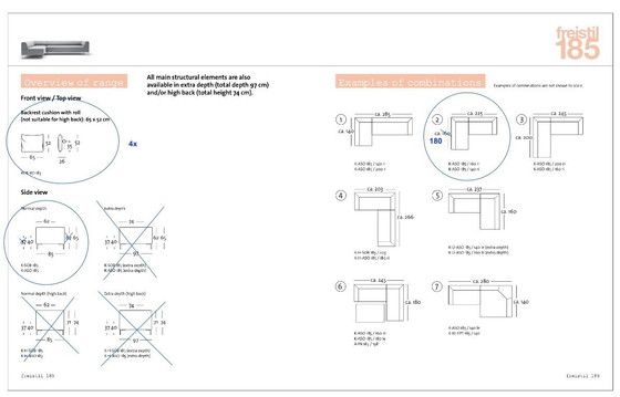 Image 1 of Sofá rinconero Freistil 185 - Rolf Benz