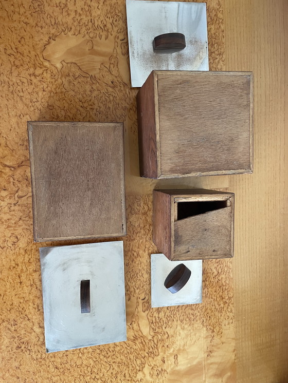 Image 1 of Holz- und Metalldosen Art-Déco