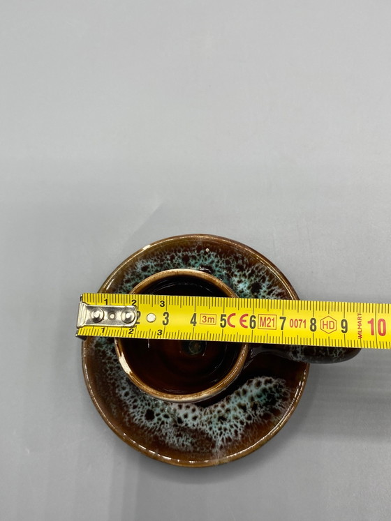 Bougeoir portatif en céramique de Vallauris – Émaux Flambés – Objets déco, Ceramic, Rustic (photo 7 of 8)