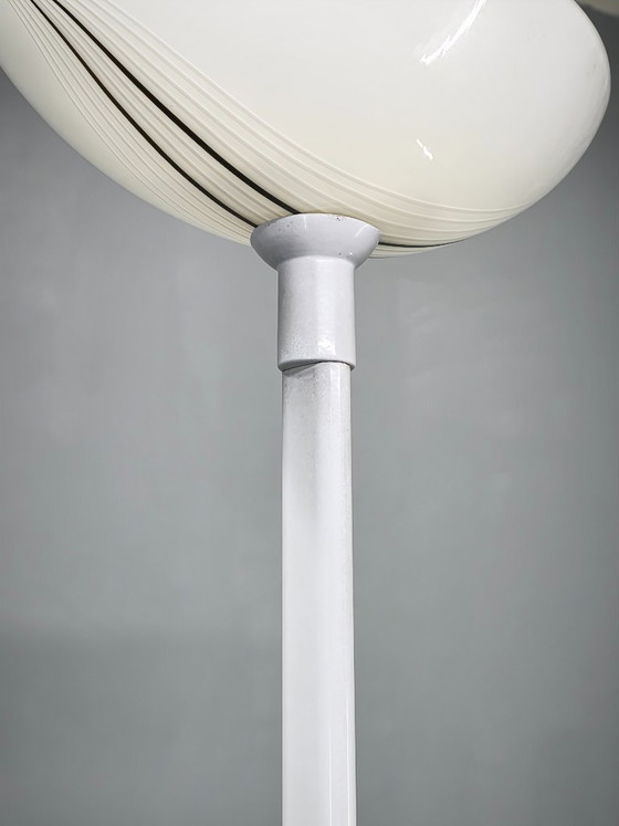 Lampada da terra Torchiere italiana dimmerabile in vetro di Murano anni '70 – Lampade da terra, Metallo (photo 8 of 13)
