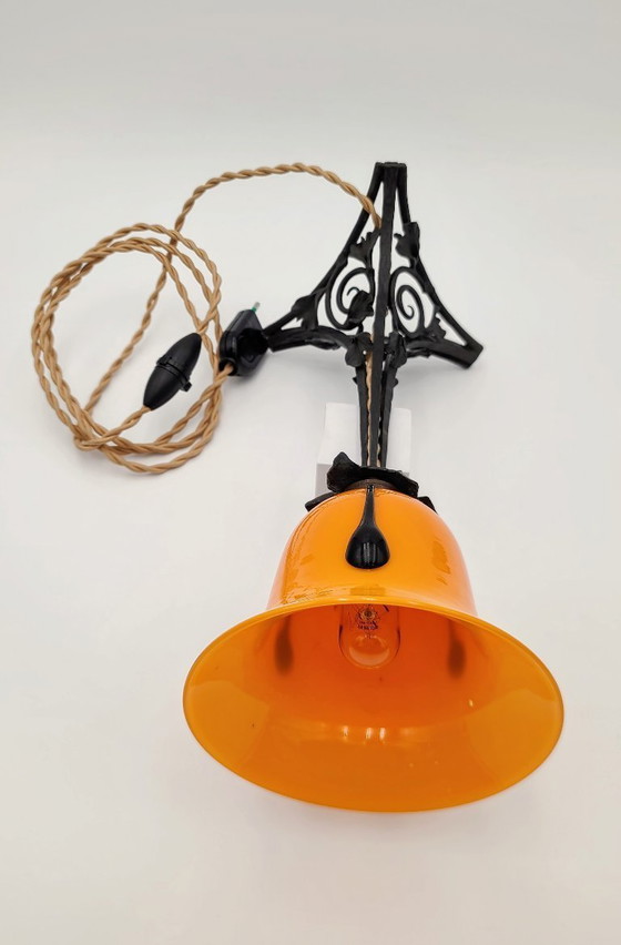 Image 1 of Lampe tulipe Art nouveau Loetz - Powolny