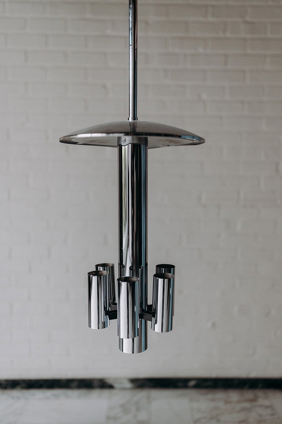 Image 1 of Set of 2 Doria Leuchten Hanging Lamps