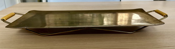 Image 1 of Raro piatto da portata in ottone WMF