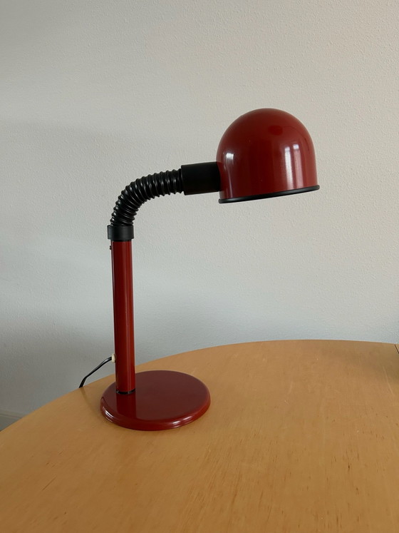 Alda Zweden Lampe de bureau vintage, Lampes de bureau, Métal, Plastique, Noir (photo 3 sur 7)