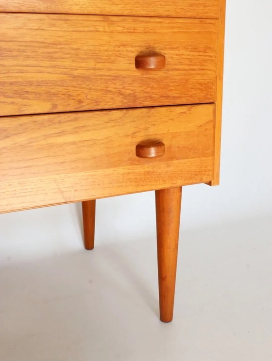 Image 1 of Cassettiera vintage in teak design danese Domino mobler