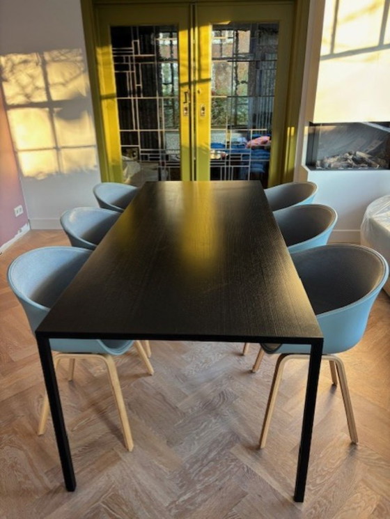 Image 1 of Tavolo Arco Slim nero (210x90)