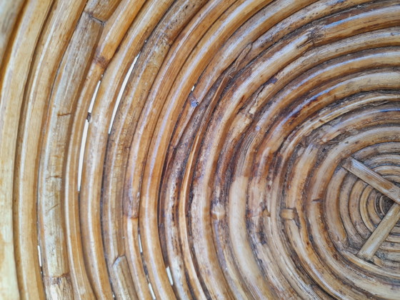 Cesto in rattan e ottone, 1970 – Oggetti decorativi, Brass (photo 11 of 12)