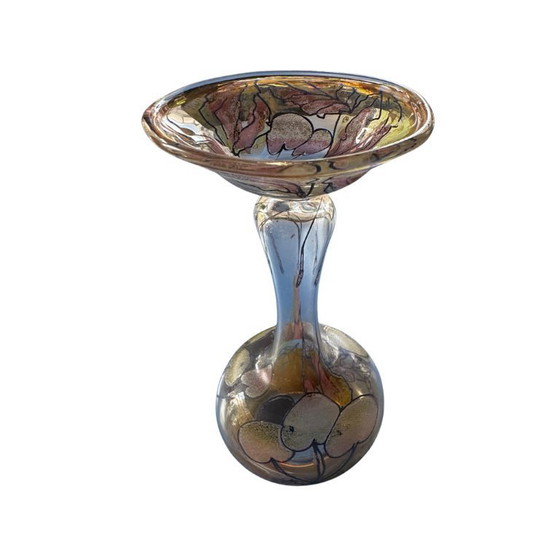 Image 1 of Signed art glass vase - Vera Walther, ca. 1980