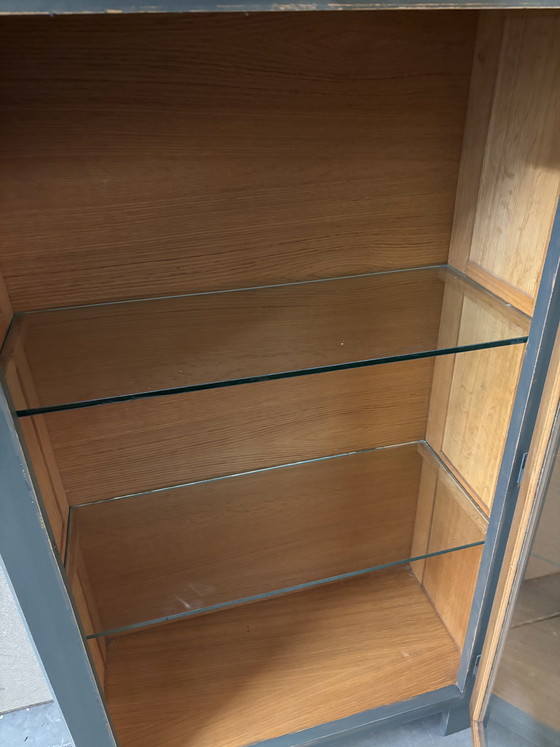 Image 1 of Vintage Brocante vitrinekast 
