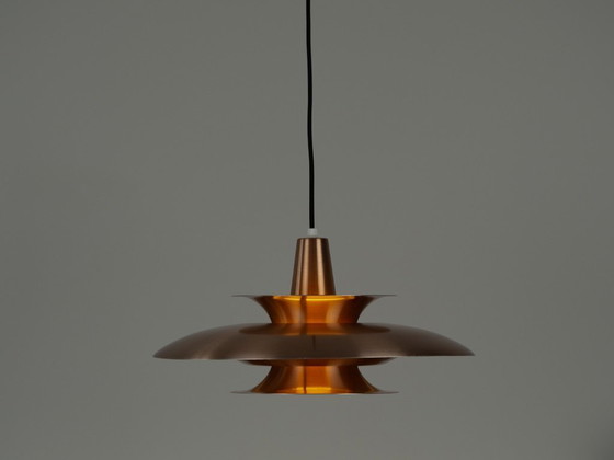 Lampe à Suspension Vintage Danoise par Fog og Morup – Fog & Mørup, Aluminium (photo 3 of 10)