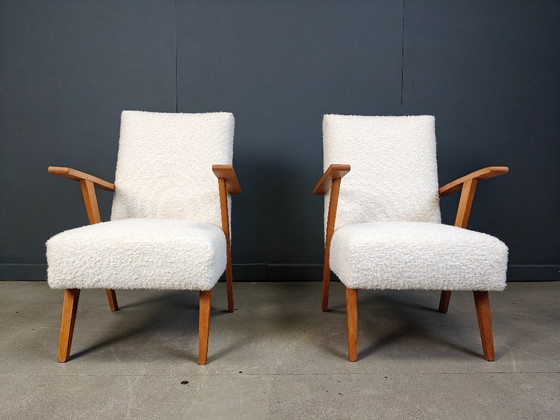 Image 1 of Par de sillones holandeses de mediados de siglo, década de 1960