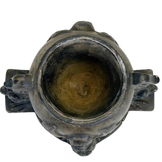 Antique Belgian Decorative Pot 1900/1920 Dragon Pot – Plant pot (photo 5 of 9)