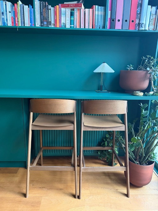 Muuto Cover bar stool oak (2 pieces)
