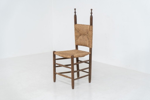 Vintage Spanish side chair, 1950s.