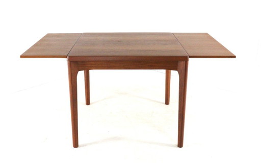 Restored Henning Kjaernulf For Vejle Extendable Dining Table Square Danish Vintage – eettafels, Wood (photo 2 of 15)
