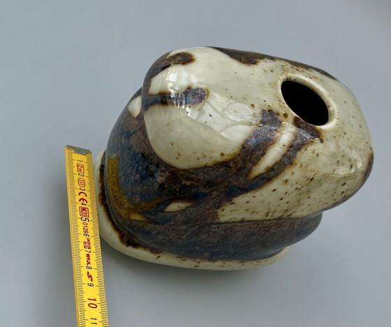 Image 1 of Jarrón de cerámica “Die Werkstatt Altenkunstadt” – diseñado por Peter Guggenbühler (década de 1970)