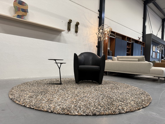 Image 1 of Leolux Shaman Sessel schwarzes Leder