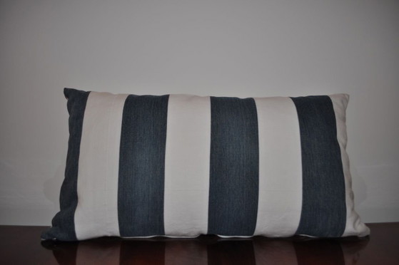 Cuscini Vintage a Righe, Set di 2 – Tessile (photo 3 of 5)
