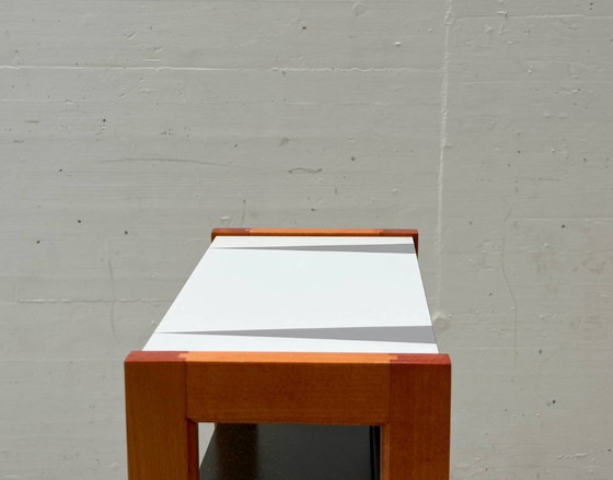 Image 1 of Postmoderne ladekast met open planken, jaren 80