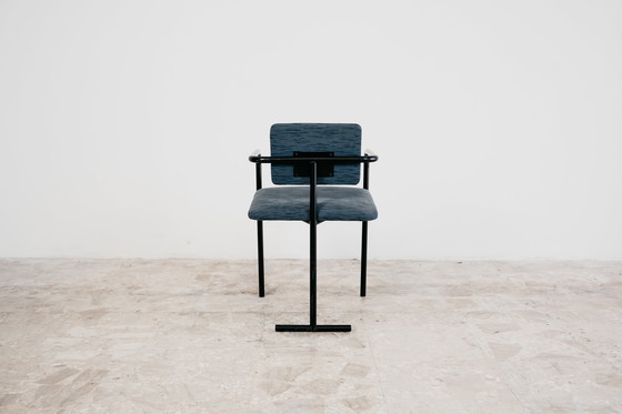 Image 1 of Vintage minimalistische postmoderne fauteuil, modern design uit de jaren 80