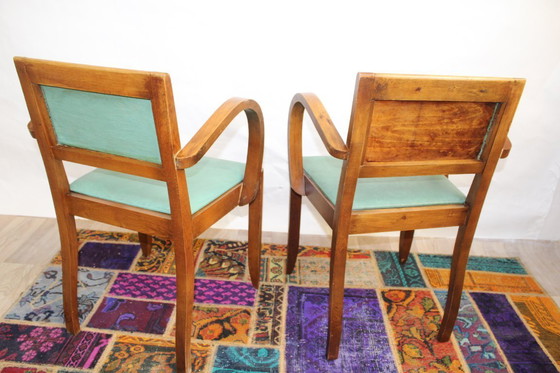 Image 1 of PAIR OF ART DECO BRIDGES 1950 FRANCE