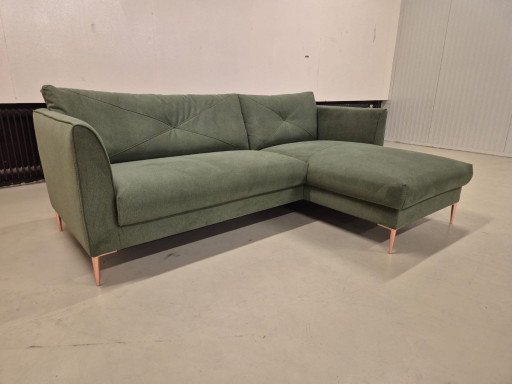 50% SHOWROOM OUTLET - Farina Corner Sofa - Green - New - SALE