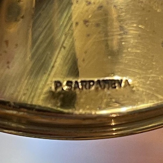 Ensemble de Verres et carafes Brutaliste Fumé par Timo Sarpaneva pour Oy Kumela Ltd, 1972, Ensemble de 12 (photo 11 of 13)