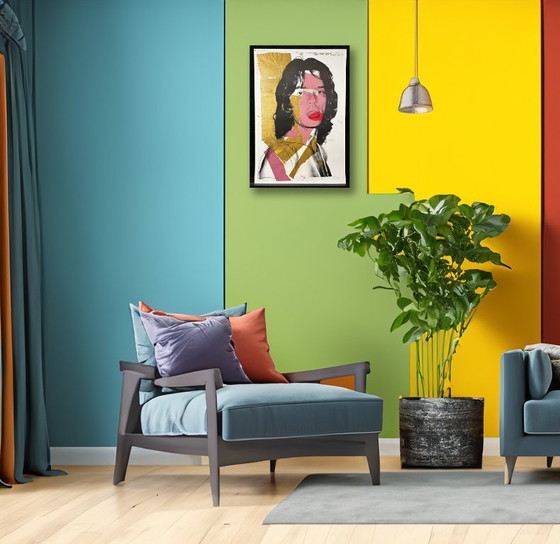 Image 1 of Warhol, Andy - Mick Jagger - Farboffset-Lithographie - MuMoK, Wien