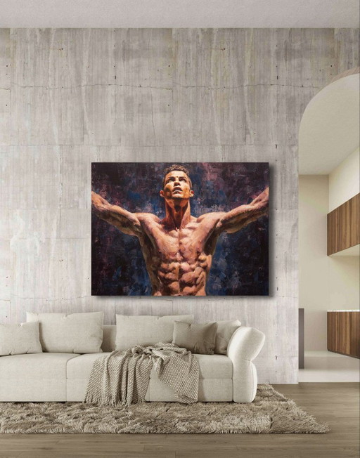 Alberto RICARDO - Cristiano Ronaldo 3 - Toile d'artiste