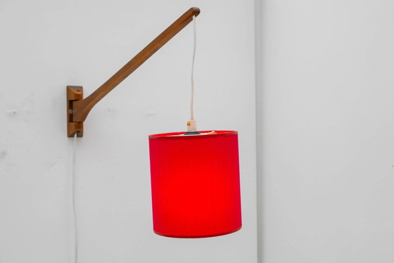 Scandinavian Mid-Century modern Wall lamp/swing teak lamp – Wall lights (photo 6 of 11)