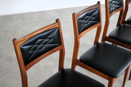 Image 1 of 4X Vintage Swedish Dining Chairs