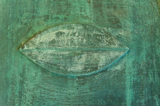 Image 1 of Victory of Segonzac. Carved and coppered triptych panel. Contemporary