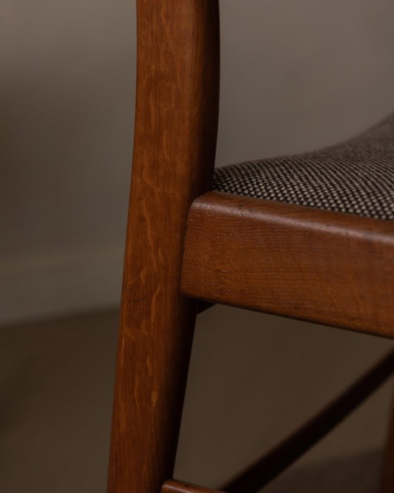 Image 1 of Set of 4 Yngve Ekström ‘Minett’ teak dining chairs for Troeds, Sweden, 1960s