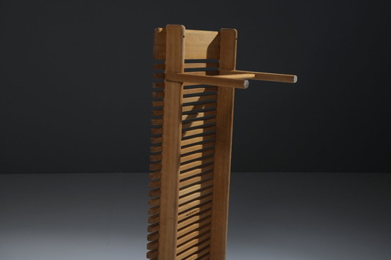 Image 1 of PP JH 589 houten bank - salontafel van Hans J Wegner voor PP Møbler (Hansen)