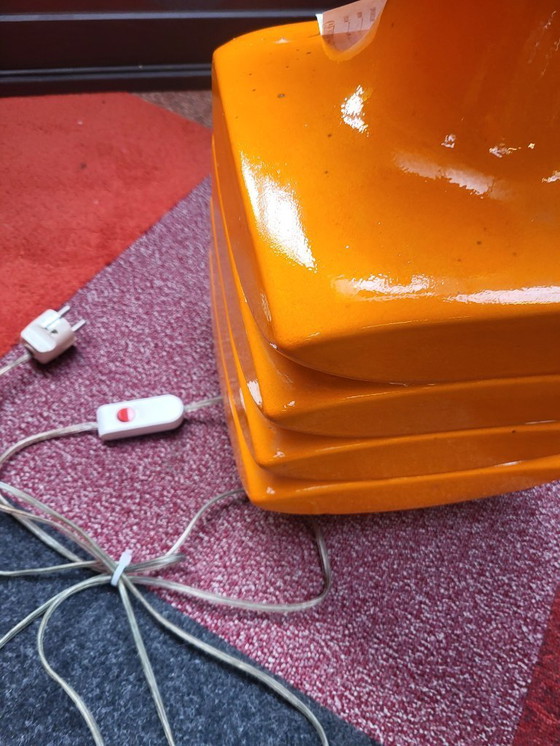 Image 1 of Cari Zalonni lamp Facette standing vintage 70's