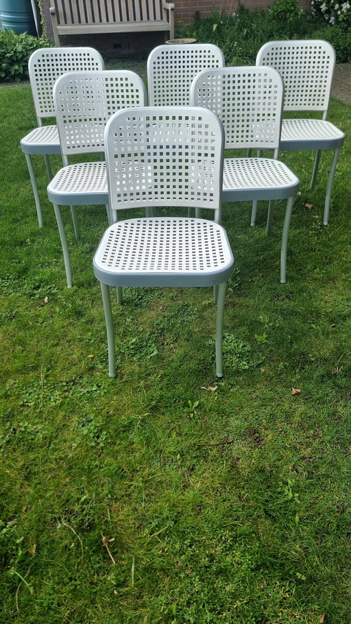 6x chaise de salle à manger Pdova de Vico Magistretti