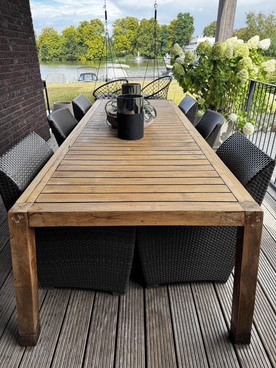 Table Anne de Piet Boon 290x105x75 – Tables de jardin, Wood (photo 5 of 5)