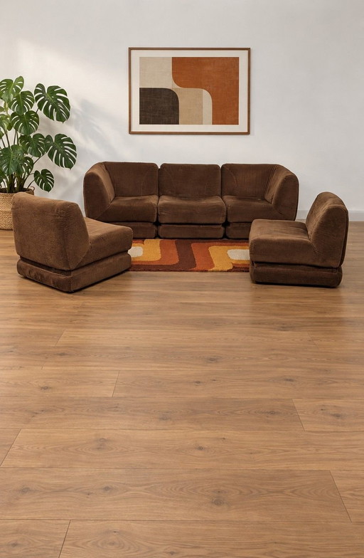 Vintage Musterring Modulare Sofas