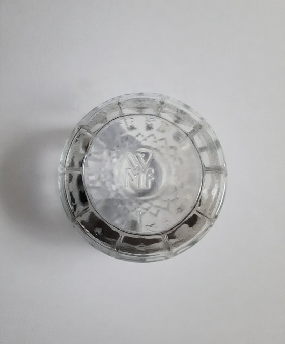 Image 1 of WMF Punch Eis-Ei mit Kette, Glaskugel, Punschkühler, Getränkekühler-Eiswürfel