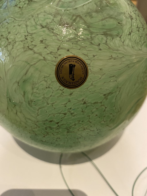 Mouth-blown glass ball