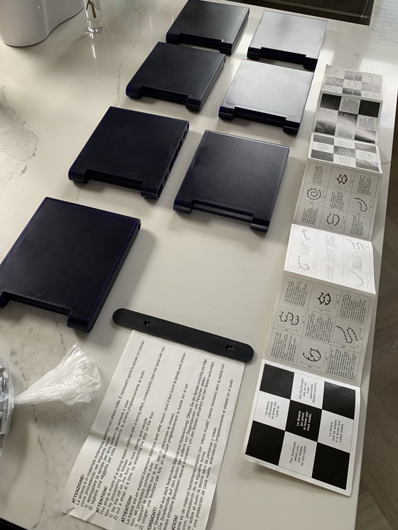 Image 1 of Kartell Bookworm wall shelf purple/blue