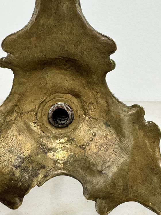 Image 1 of Antique bronze figurine of playing child - decorative and rare