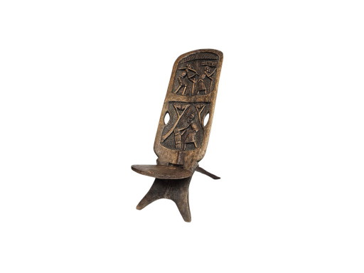 Silla Palaver - Silla de parto/bario - Madera maciza - Malawi - Tercer cuarto del siglo XX – stoelen fauteuils, Wood