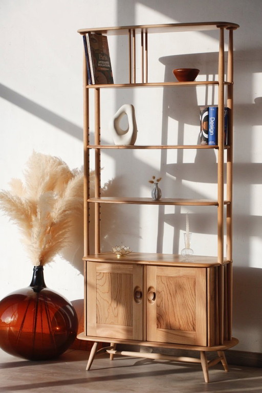 Vintage bookcase / Room divider - Windsor model / Giraffe - Ercol