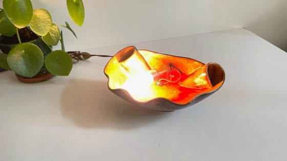 Vintage Vallauris Seashell Lamp – Vallauris France, Table lamps, Ceramic (photo 4 of 37)
